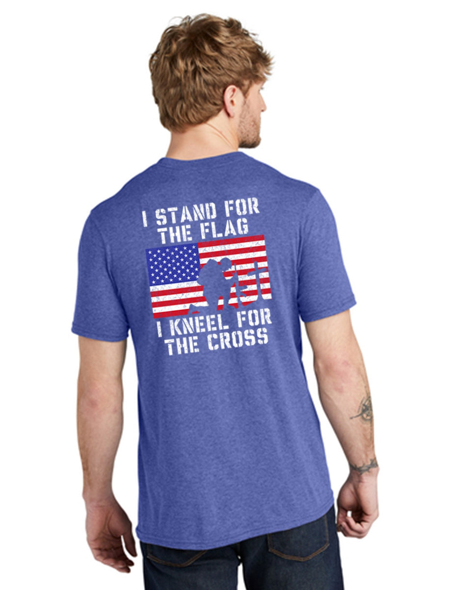 We Stand For The Flag And Kneel For The Cross T Shirt
